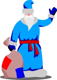 Grandpa Frost Vector by Rones