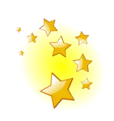 Decorative stars vector
