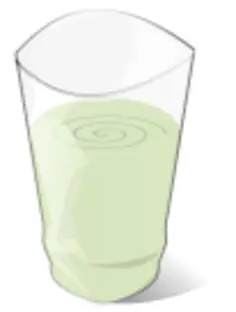 Green smoothie vector