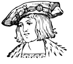Barett vector image