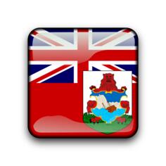 Bermuda flag button