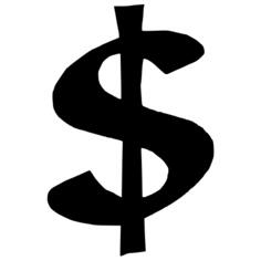 Dollar sign vector