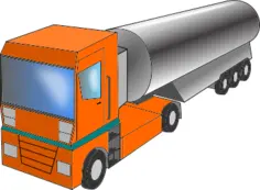Truck Cistern Vector