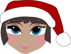 Christmas Elf Anime Vector