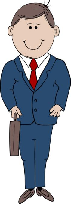 Man in Suit vector