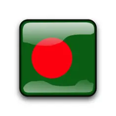 Bangladesh flag button