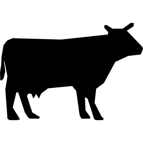 Cow silhouette