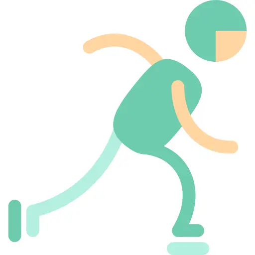 Ice skating