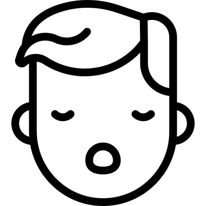 困了男孩