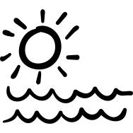 海和太阳