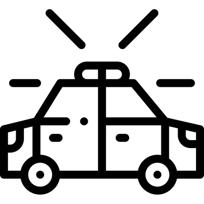警车