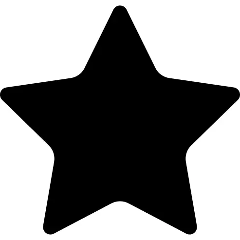 Black Star Silhouette