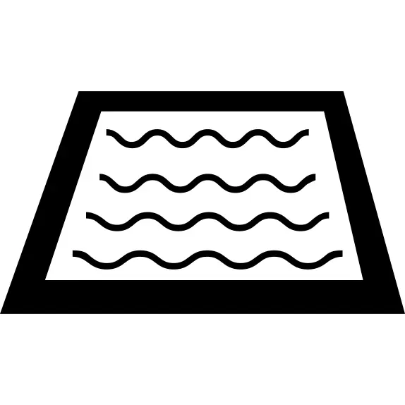 Swimming pool perspective with water