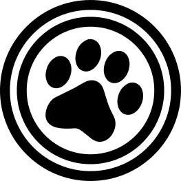 Pets circular sign