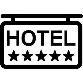 Five stars hotel signal