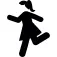 Running girl