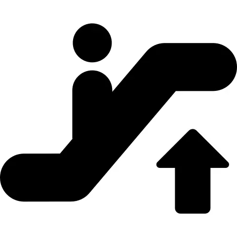 Escalator up