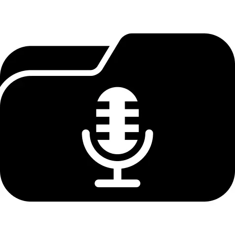 Voice recordings folder