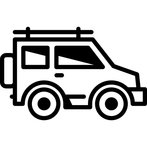 Jeep Facing Right