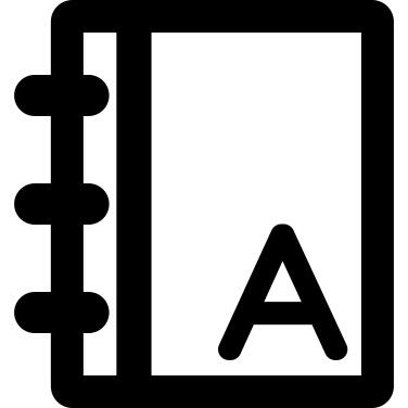 Contact notebook