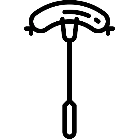 Sausage On a Fork