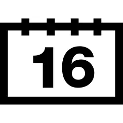 第16天的日历页面