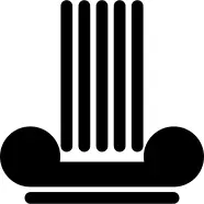 Part of an antique column