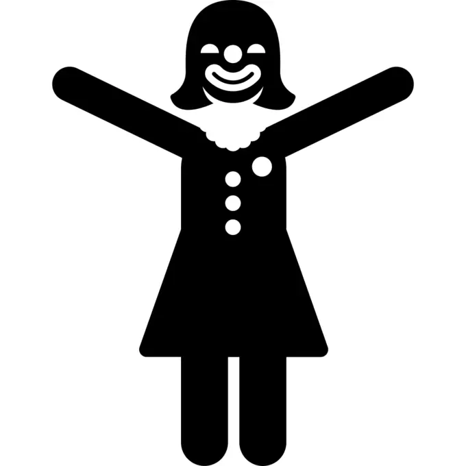 女小丑