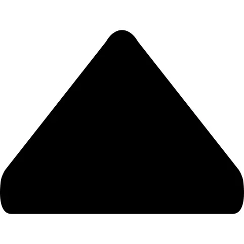 Up triangular arrow
