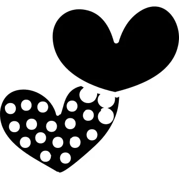Heart shaped chocolates