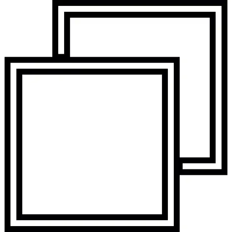 两个重叠的方块