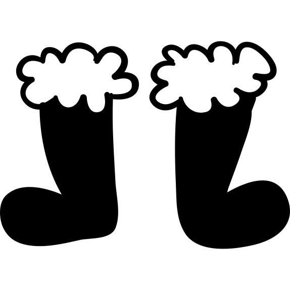 Pair of Christmas socks