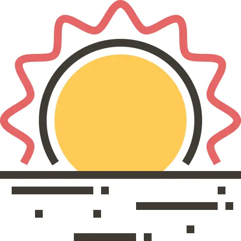 日落