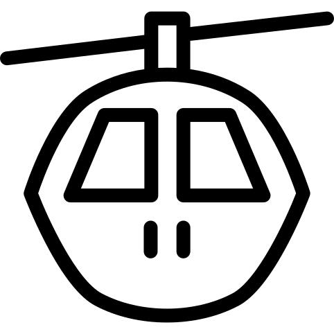 Cable car cabin