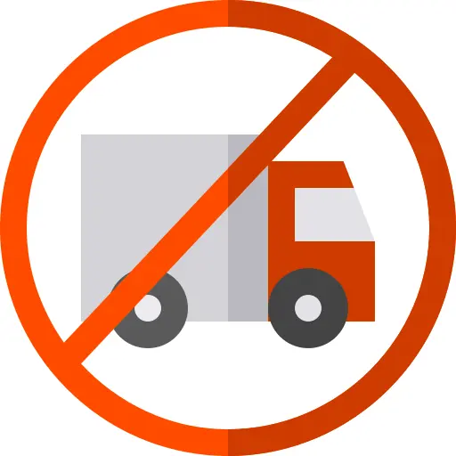 No trucks