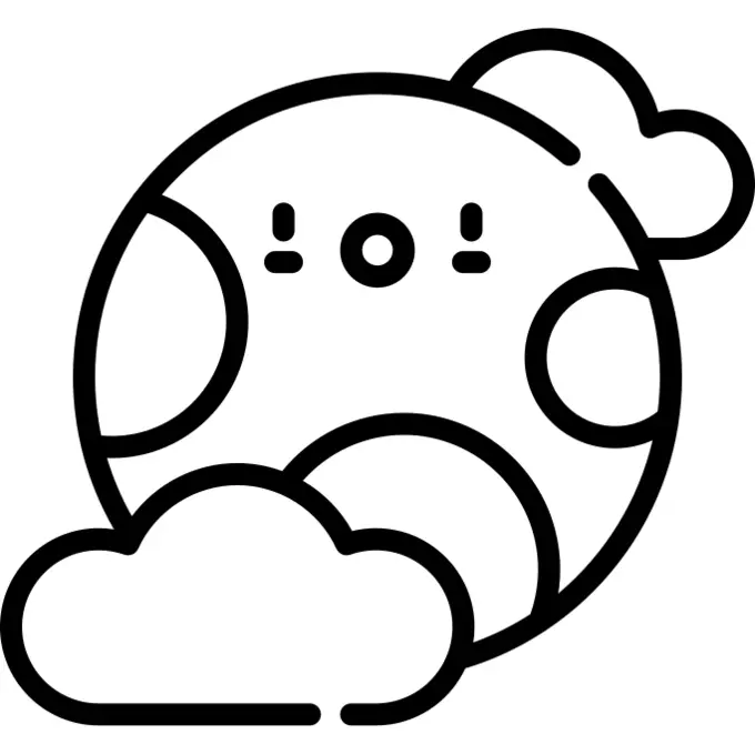 月亮