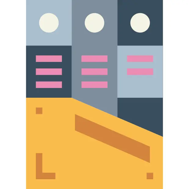 夹