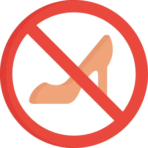 High heels