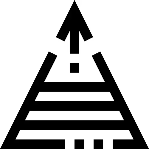 Pyramid chart