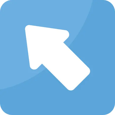 Diagonal arrow