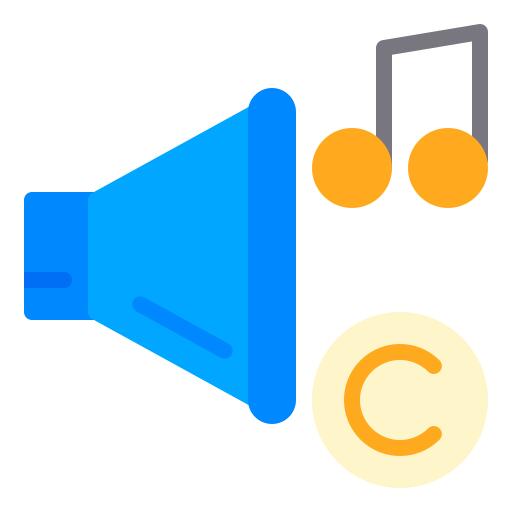 Copyrighted audio