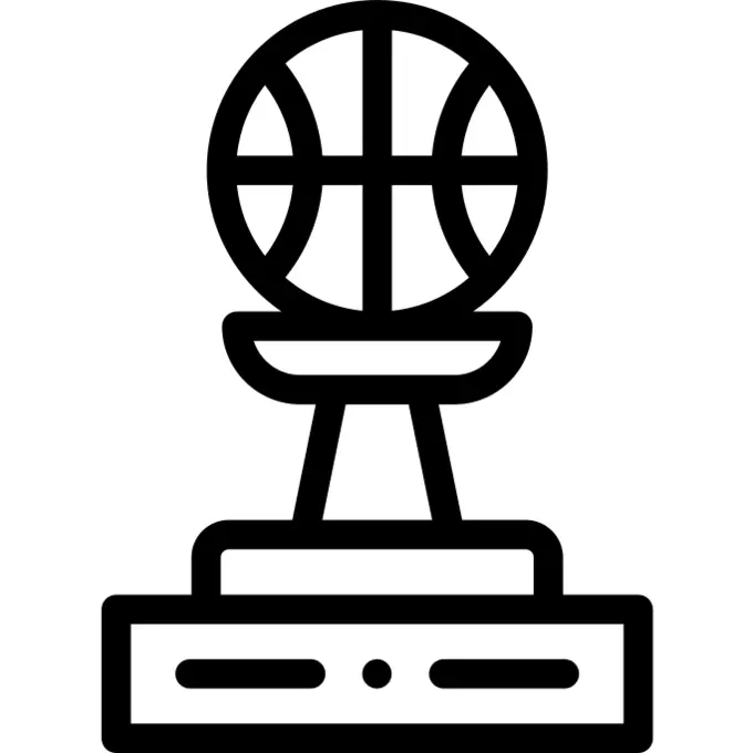 Basketball trophy