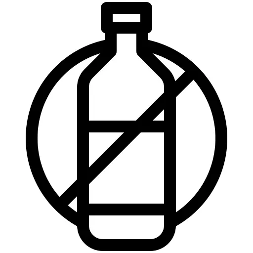 No plastic bottles