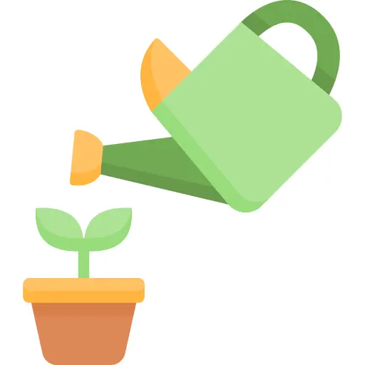 Watering plants