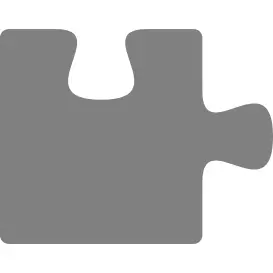 Graypuzzle piece