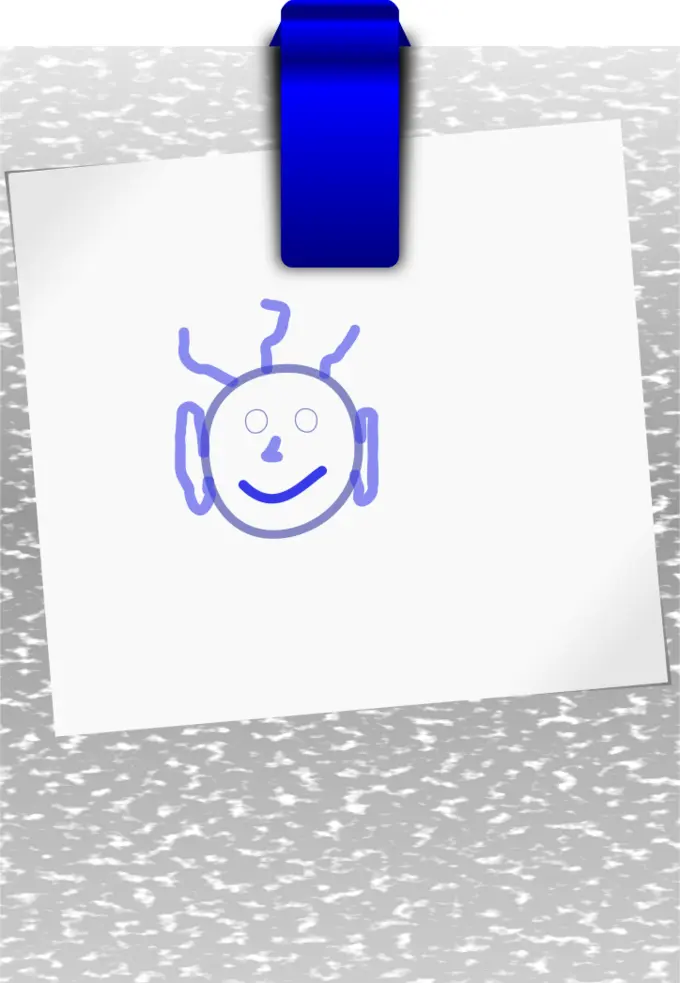 Kid's doodle vector image