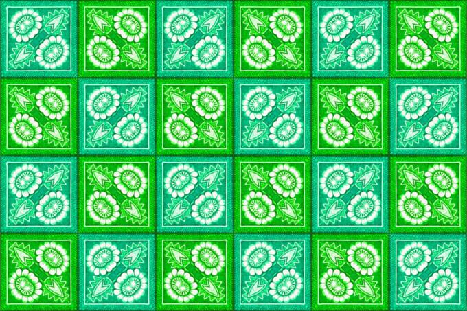 Background pattern in green shades