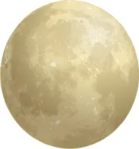 Full moon vector drawing