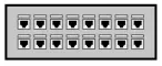 16-Port Patch Panel