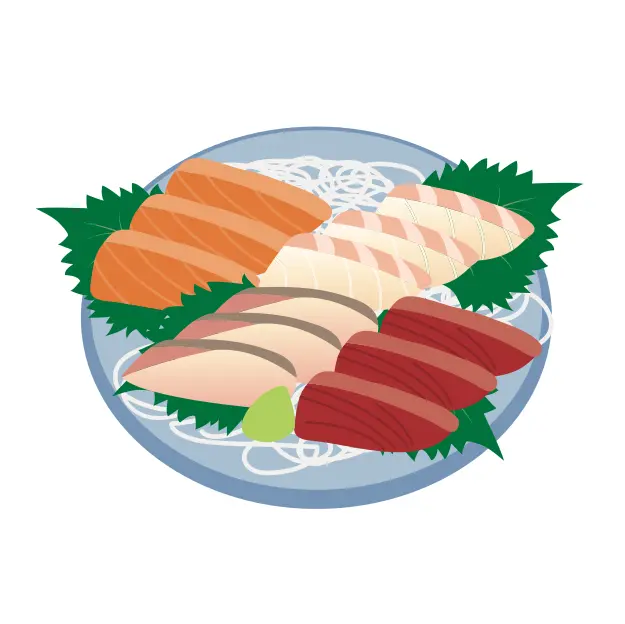 Assorted fish